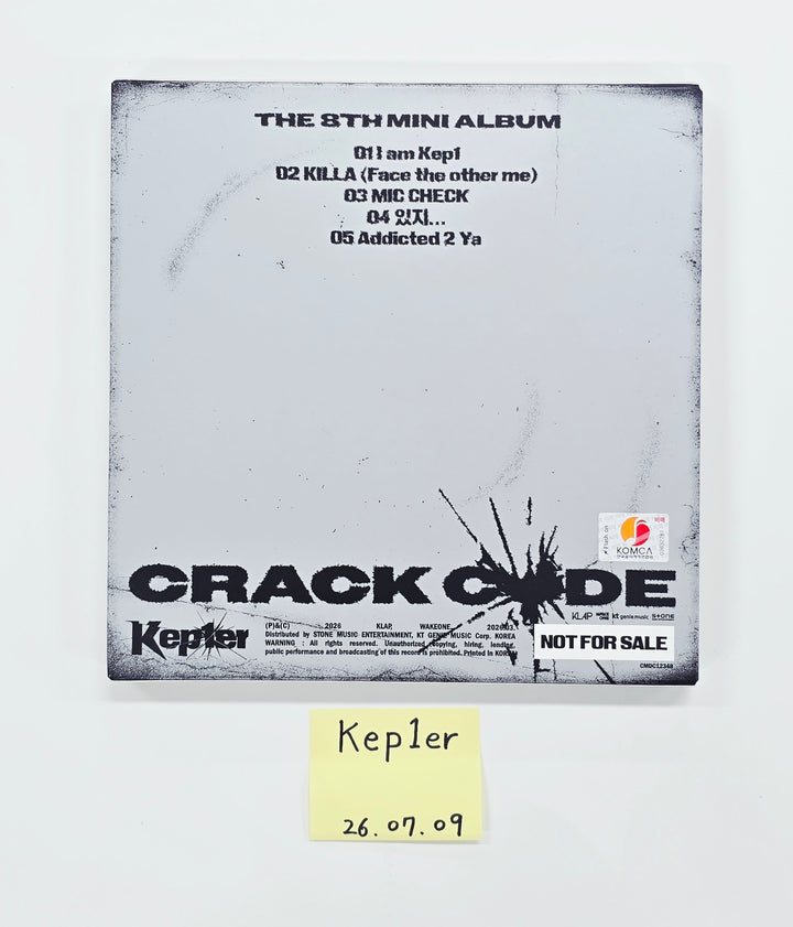 Kep1er "CRACK CODE" - Hand Autographed(Signed) Promo Album [26.07.09]