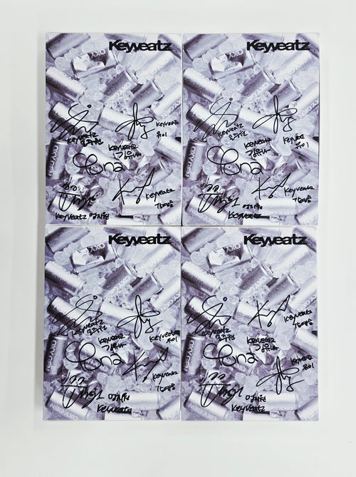 Keyveatz "OXY_GEN" - Hand Autographed(Signed) Promo Album [26.07.09]