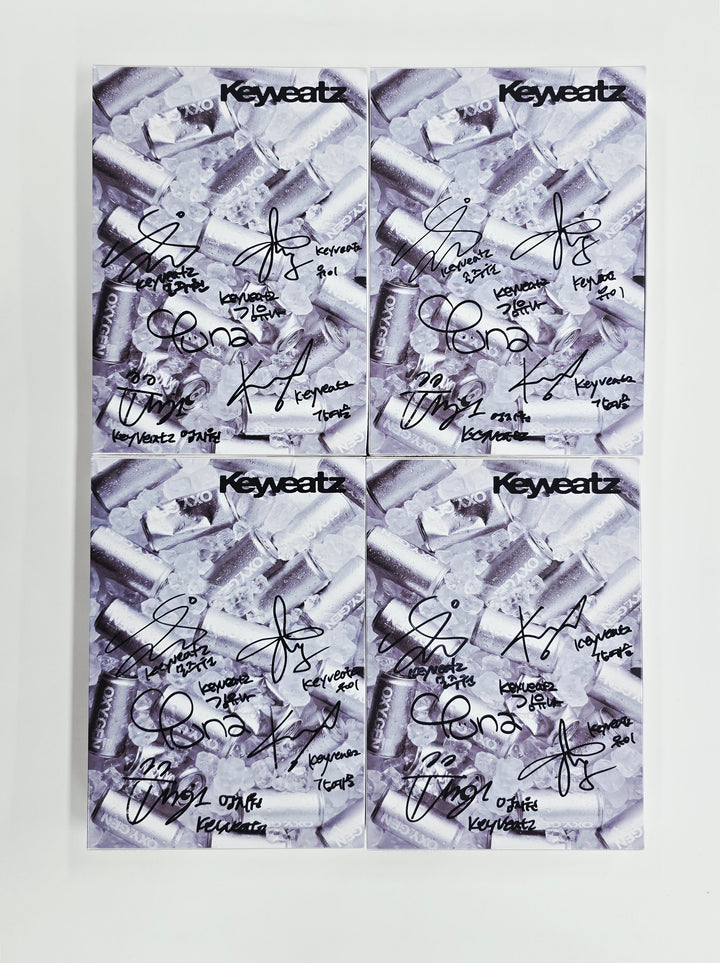 Keyveatz "OXY_GEN" - Hand Autographed(Signed) Promo Album [26.07.09]