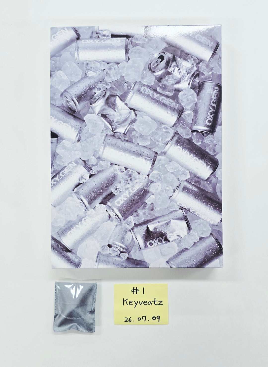 Keyveatz "OXY_GEN" - Hand Autographed(Signed) Promo Album [26.07.09]