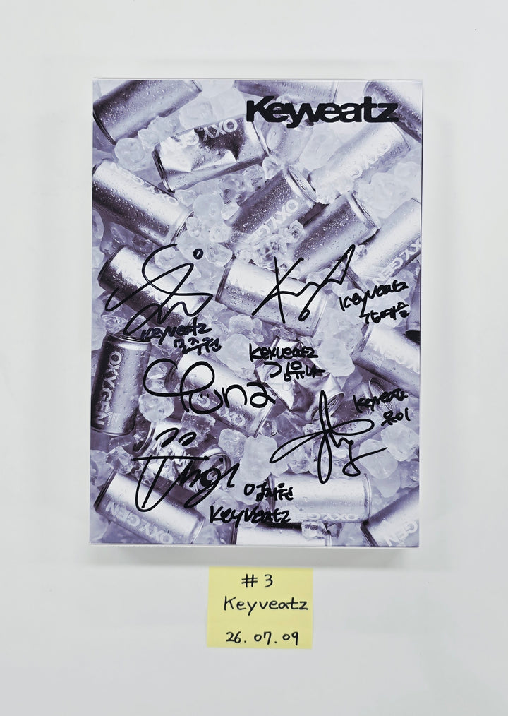 Keyveatz "OXY_GEN" - Hand Autographed(Signed) Promo Album [26.07.09]