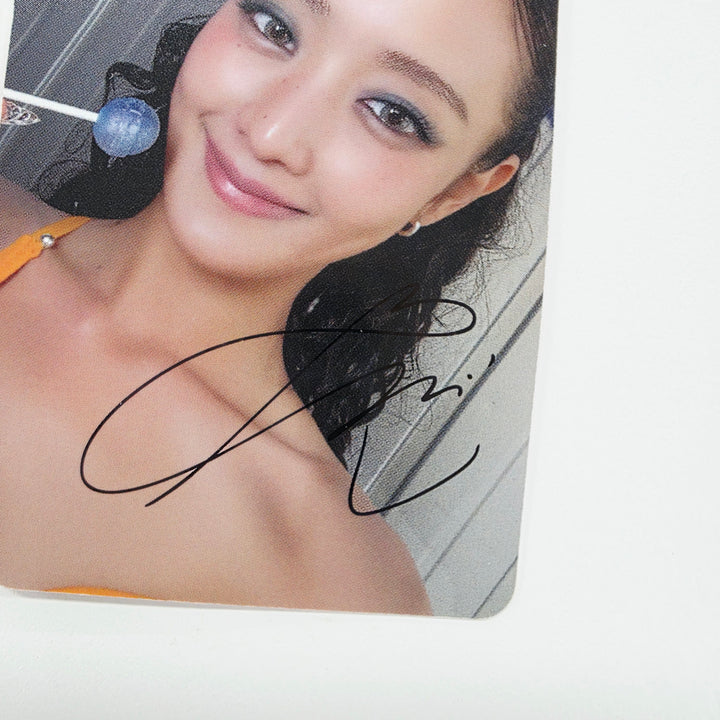 MINNIE (of I-DLE) "We made" - Hand Autographed(Signed) Photocard [26.07.09]