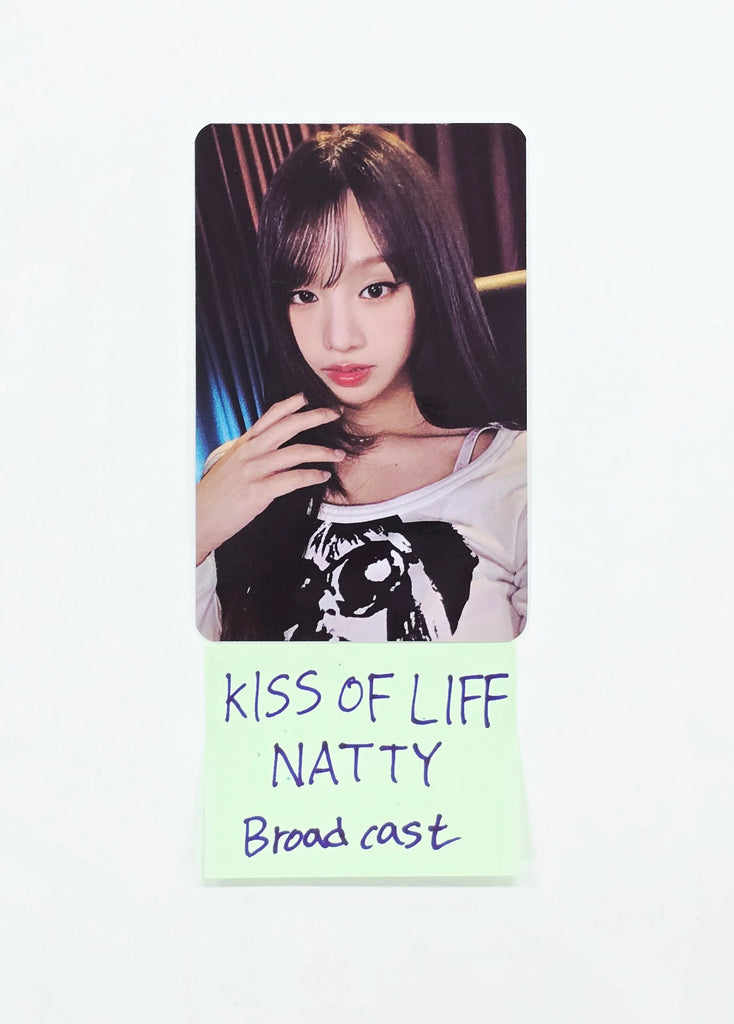 NATTY (of KISS OF LIFE) - Broadcast Photocard [26.07.10