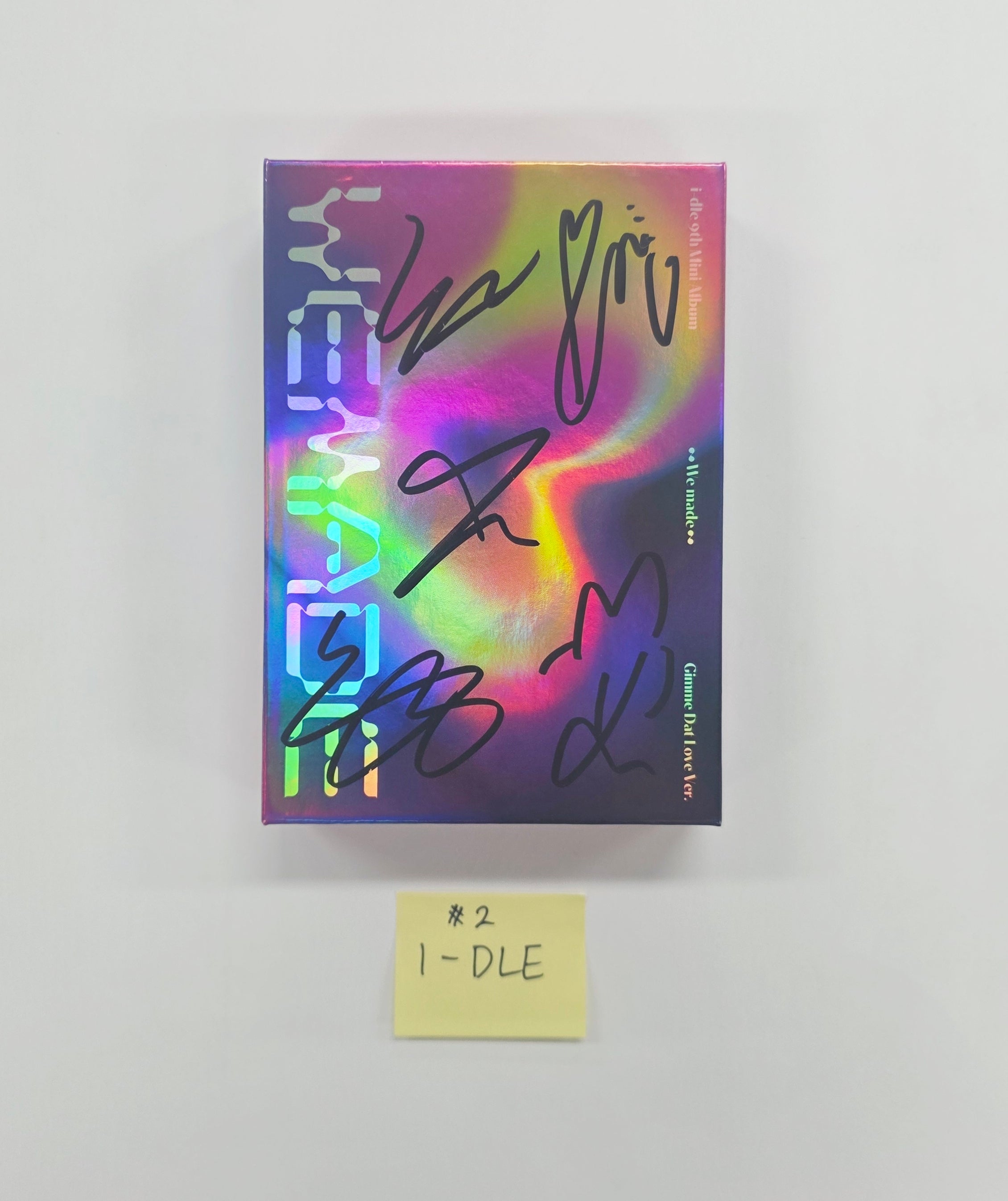 (G)I-DLE I MADE 直筆サイン入り I-DLE 