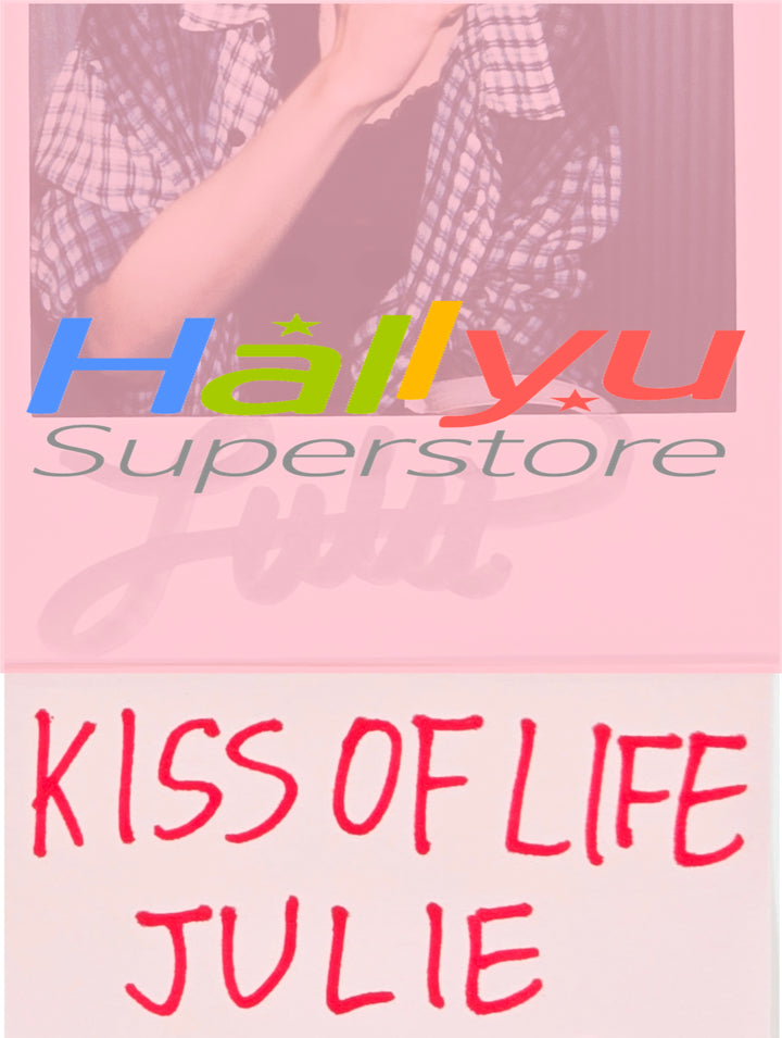 JULIE (of Kiss of Life) - Hand Autographed(Signed) Polaroid [26.07.13]