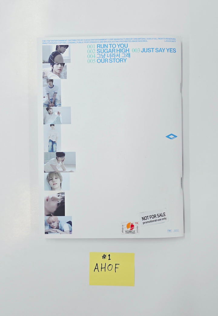 AHOF "RUN TO YOU" - Hand Autographed(Signed) Promo Album [26.07.13]