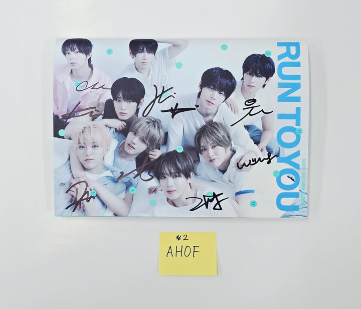 AHOF "RUN TO YOU" - Hand Autographed(Signed) Promo Album [26.07.13]