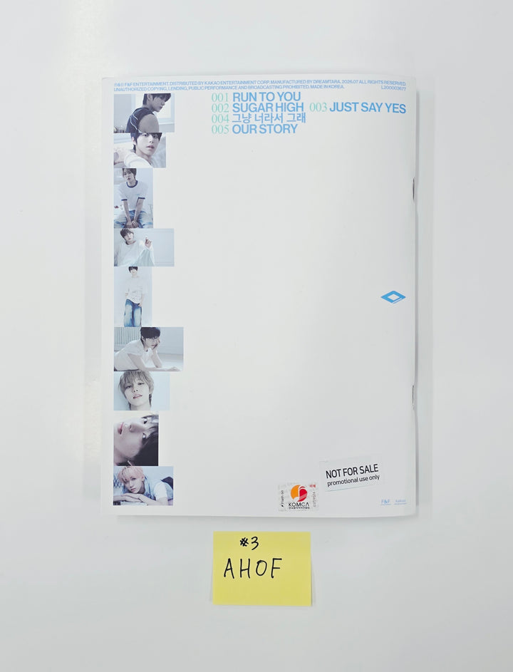 AHOF "RUN TO YOU" - Hand Autographed(Signed) Promo Album [26.07.13]