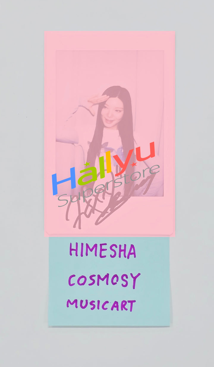 HIMESHA (of COSMOSY) - Hand Autographed(Signed) Polaroid [26.07.14]