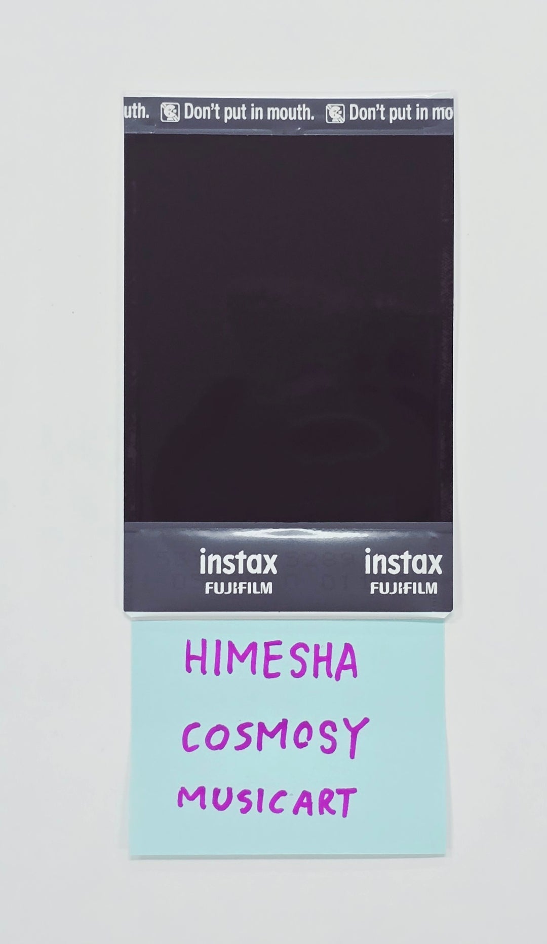 HIMESHA (of COSMOSY) - Hand Autographed(Signed) Polaroid [26.07.14]