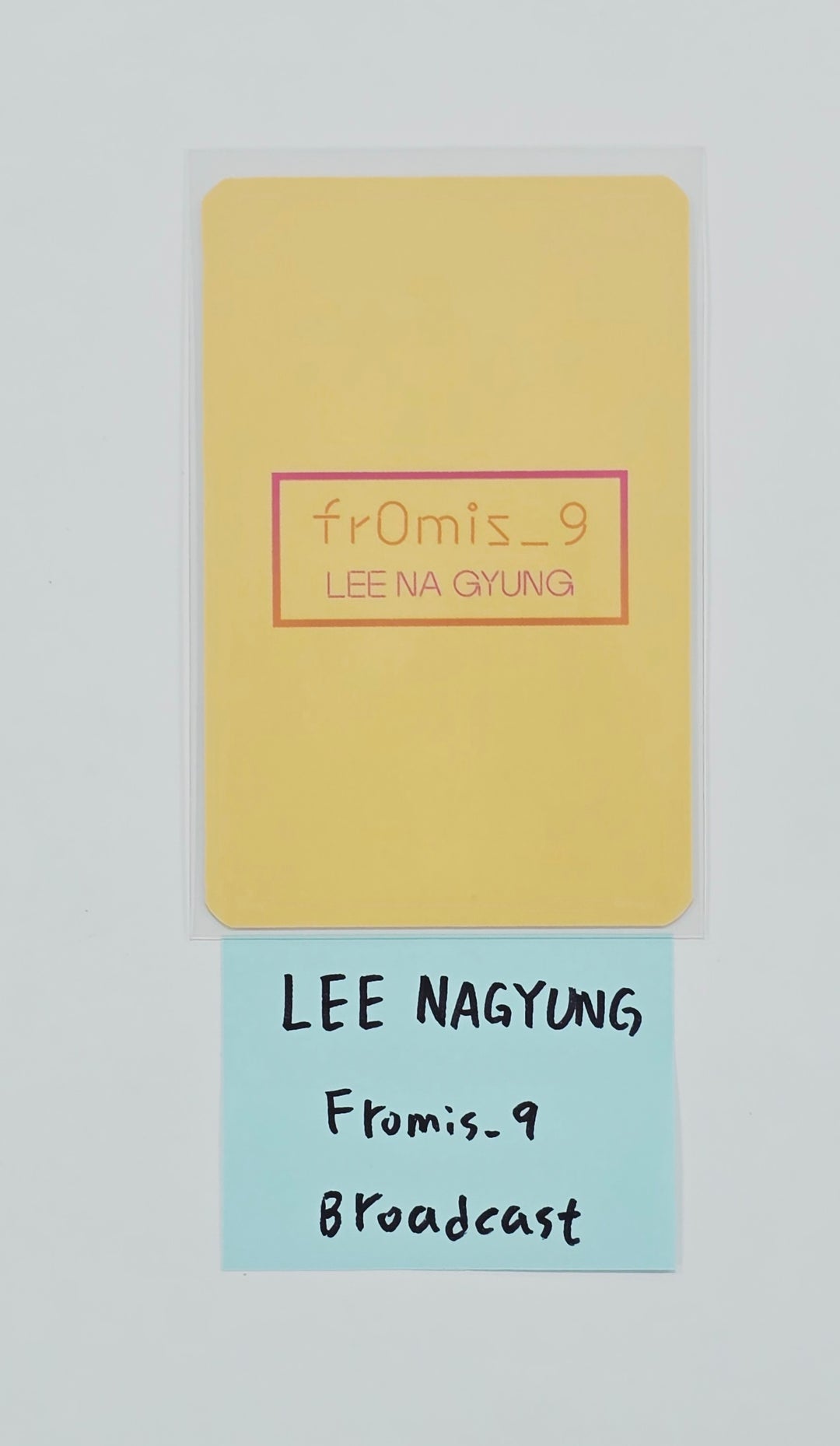 LEE NAGYUNG (of Fromis_9) - Broadcast Photocard [26.07.14]