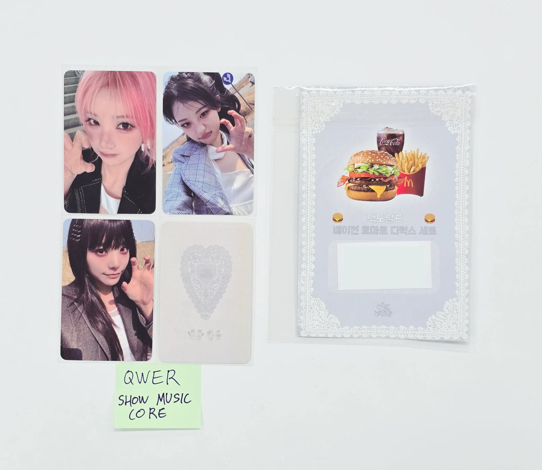 QWER - SHOW MUSIC CORE Broadcast Photocard, Postcard Set [26.07.15]
