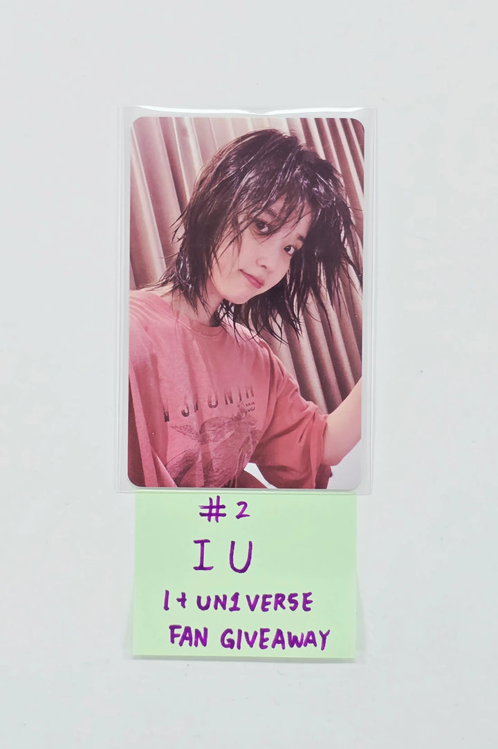 IU - "I + UN1VER5E" Fan Giveaway PVC Photocard [26.07.15]