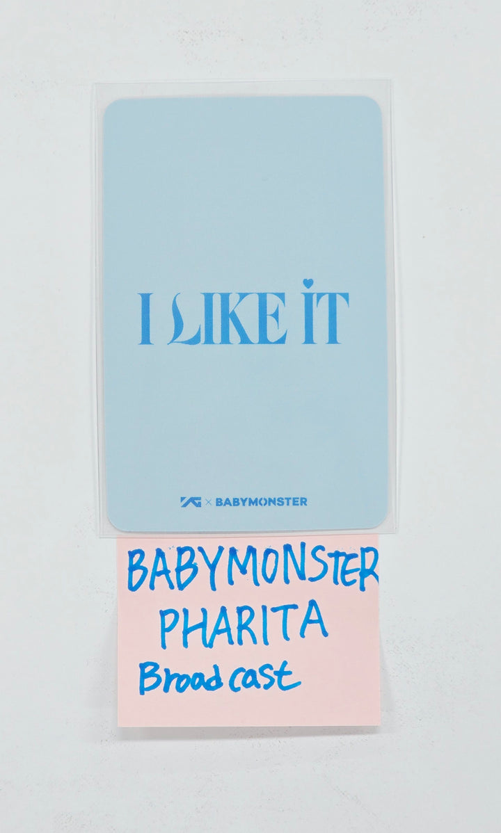 PHARITA (of BABYMONSTER) - Broadcast Photocard [26.07.16]
