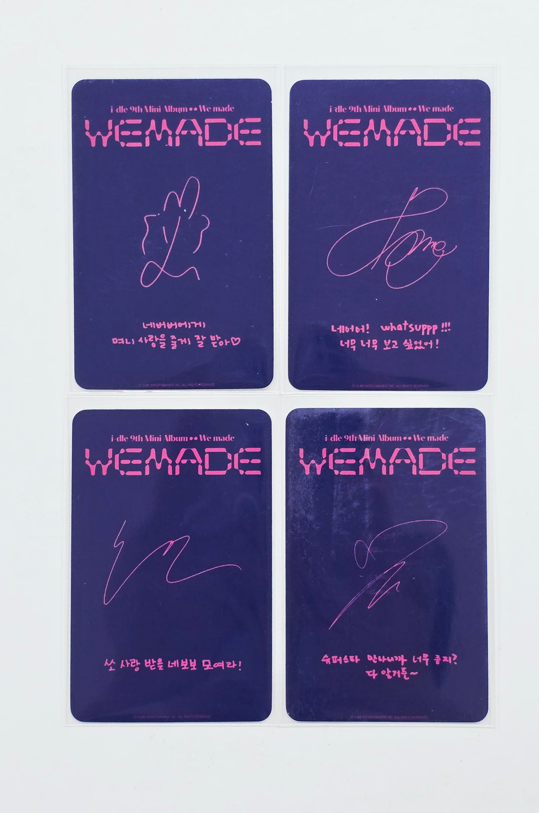 I-DLE "We made" - Broadcast Photocard [26.07.16]