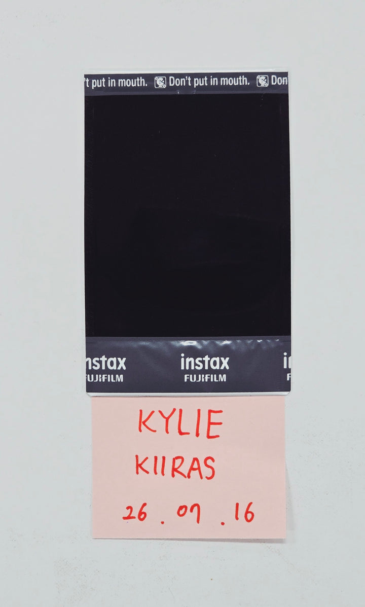 KYLIE (of KIIRAS) - Hand Autographed(Signed) Polaroid [26.07.16]
