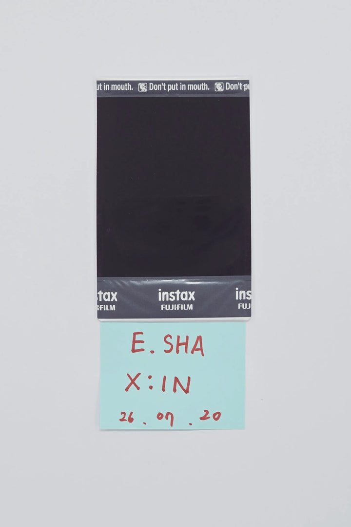 E.SHA (of X:IN) - Hand Autographed(Signed) Polaroid [26.07.20]