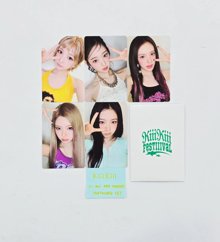 KiiiKiii - 2026 KiiiKiii FAN CONCERT "KiiiKiii FesTiiival" 1st day Venue Entry Photocard Set (5ea) [26.07.20]