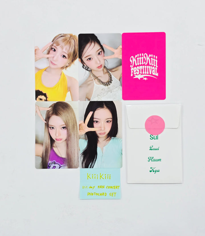 KiiiKiii - 2026 KiiiKiii FAN CONCERT "KiiiKiii FesTiiival" 1st day Venue Entry Photocard Set (5ea) [26.07.20]