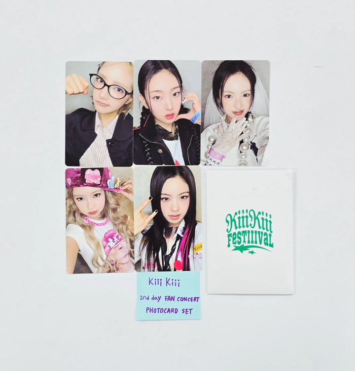 KiiiKiii - 2026 KiiiKiii FAN CONCERT "KiiiKiii FesTiiival" 2nd day Venue Entry Photocard Set (5ea) [26.07.20]