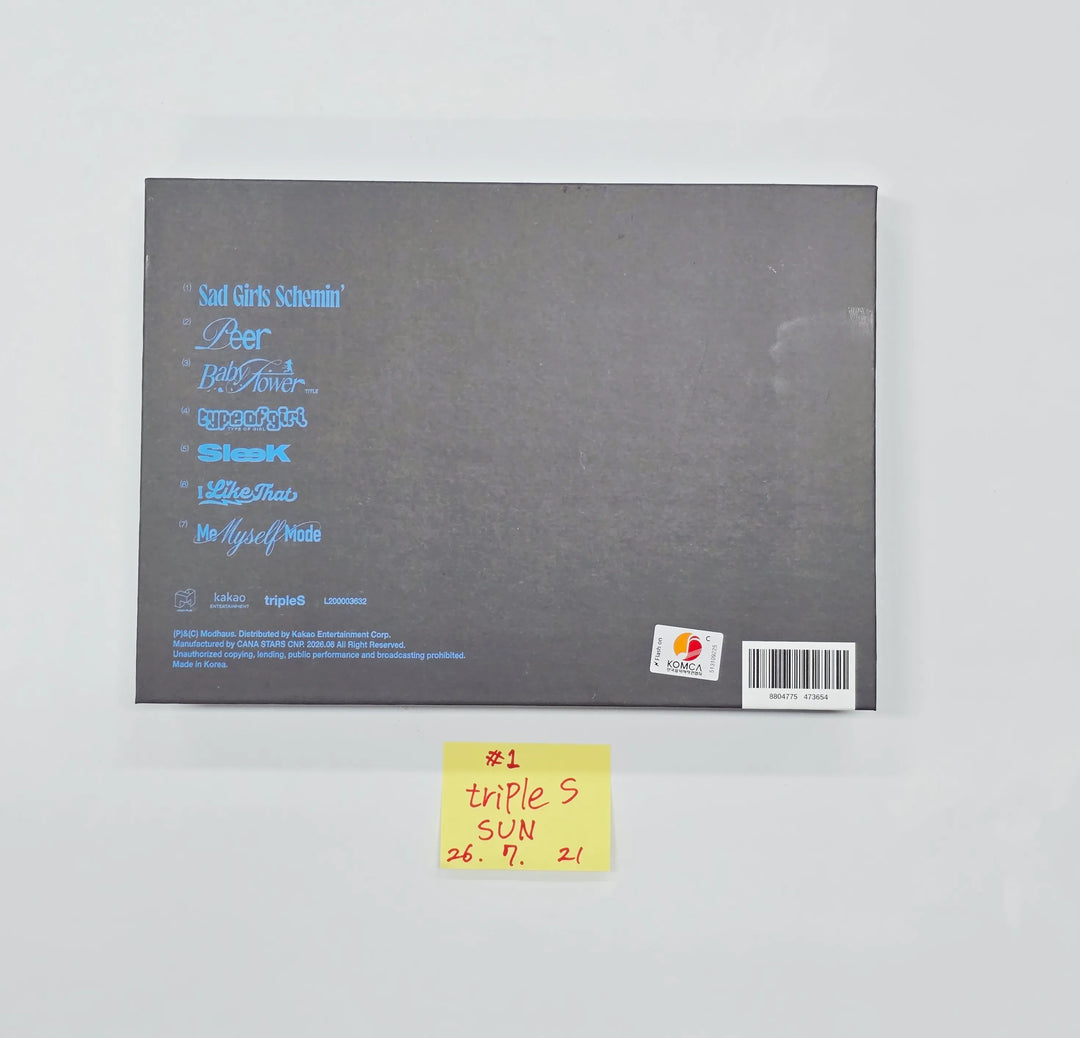 triples_msnz "LOVE&amp;POP" - Hello82 Hand Autographed(Signed) Album (sun) [26.07.21]
