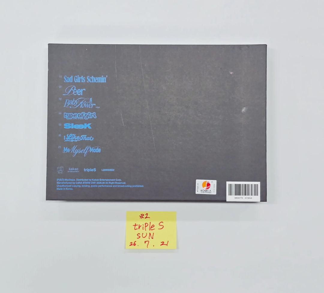 triples_msnz "LOVE&amp;POP" - Hello82 Hand Autographed(Signed) Album (sun) [26.07.21]