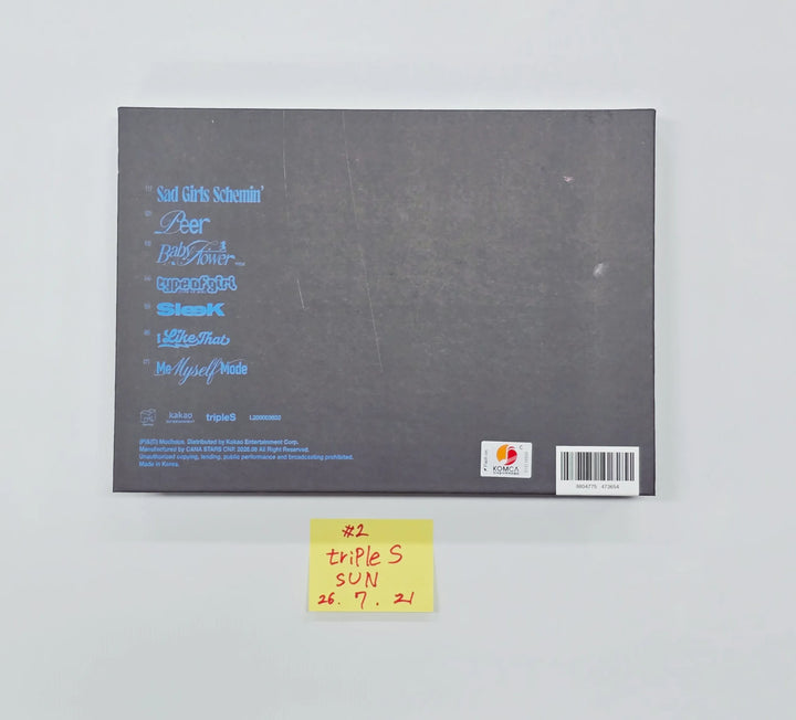 triples_msnz "LOVE&amp;POP" - Hello82 Hand Autographed(Signed) Album (sun) [26.07.21]
