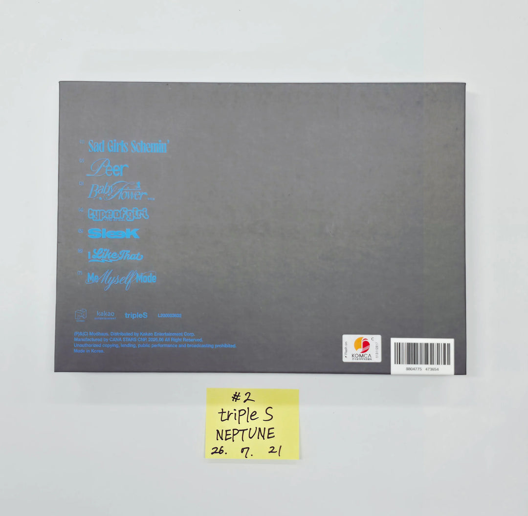 triples_msnz "LOVE&amp;POP" - Hello82 Hand Autographed(Signed) Album (neptune) [26.07.21]