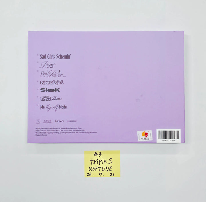 triples_msnz "LOVE&amp;POP" - Hello82 Hand Autographed(Signed) Album (neptune) [26.07.21]