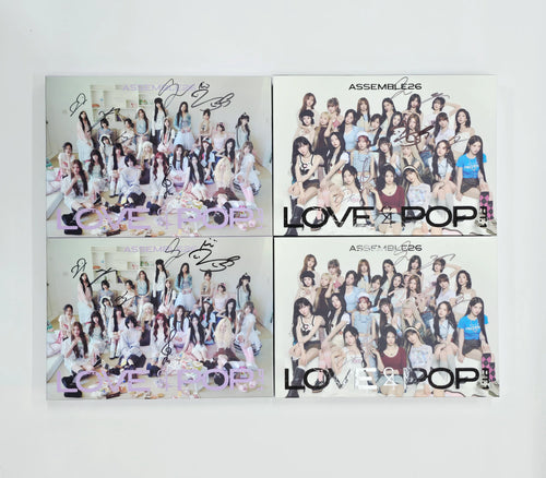 triples_msnz "LOVE&POP" - Hello82 Hand Autographed(Signed) Album (MOON) [26.07.21]