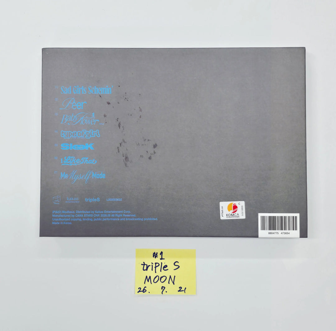 triples_msnz "LOVE&amp;POP" - Hello82 Hand Autographed(Signed) Album (MOON) [26.07.21]