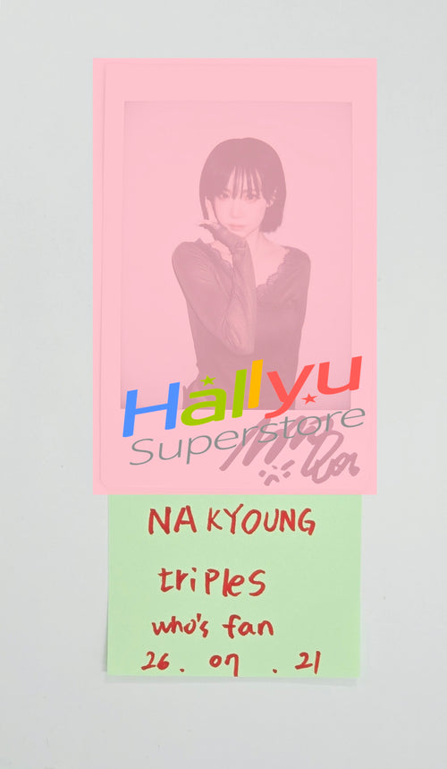 NAKYOUNG (of tripleS) - Hand Autographed(Signed) Polaroid [26.07.21]