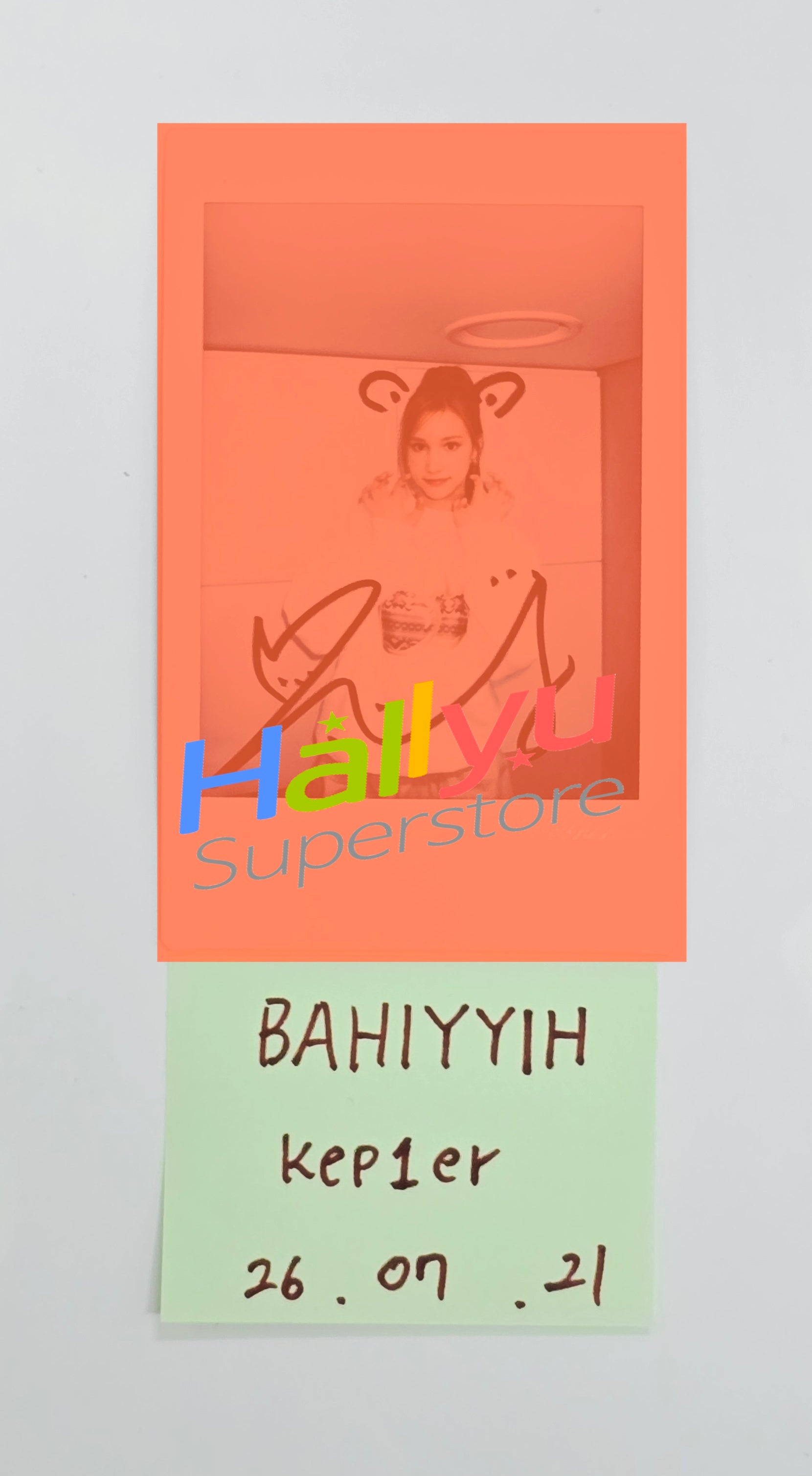USPEER DaOn ヨントン 当選者 特典 Signed Polaroid Polaroid - HALLYUSUPERSTORE