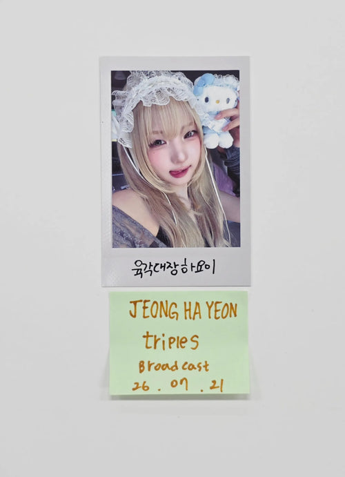 HAYEON (of tripleS) "LOVE&POP" - Broadcast Polaroide type Photocard [26.07.21]