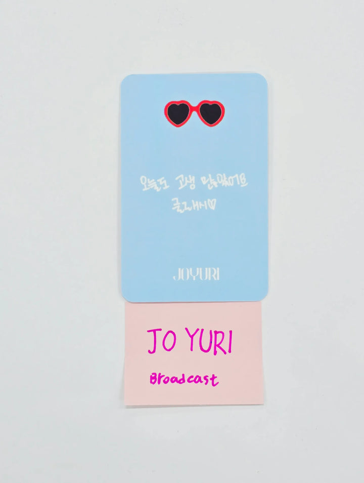 JO YURI - Broadcast Photocard [26.07.22]