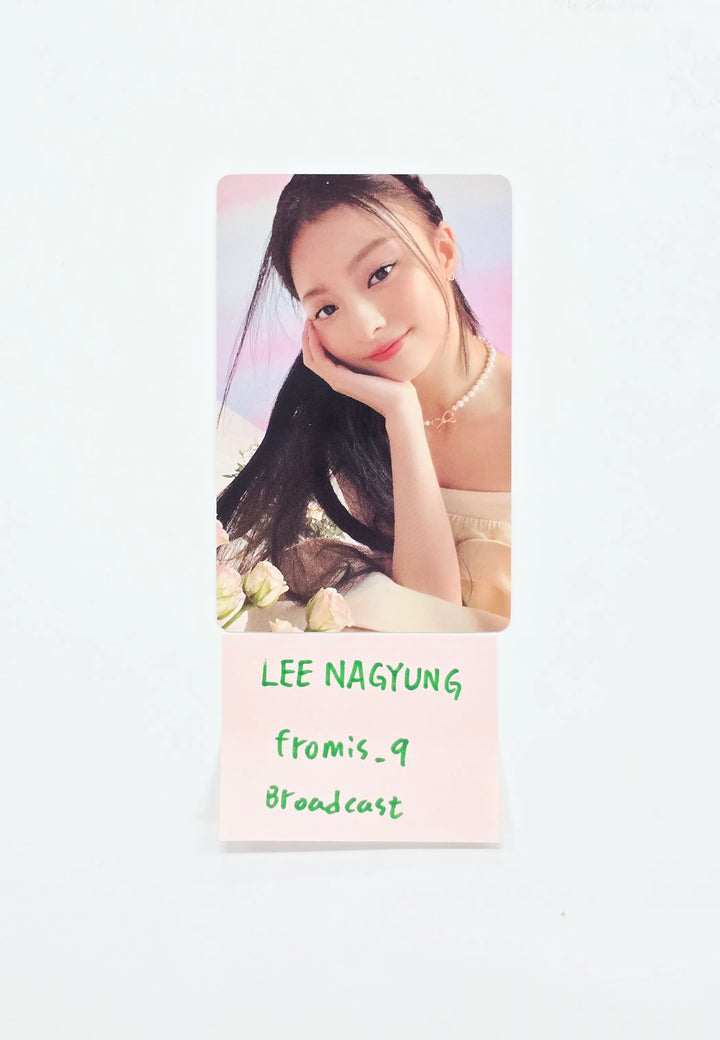 LEE NAGYUNG (of fromis_9) - Broadcast Photocard [26.07.22]