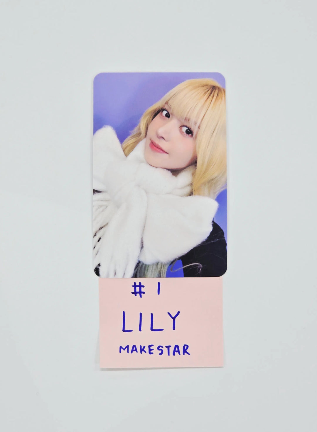 NMIXX "Blue Valentine" - Makestar Photo Event Photocard [26.07.22]