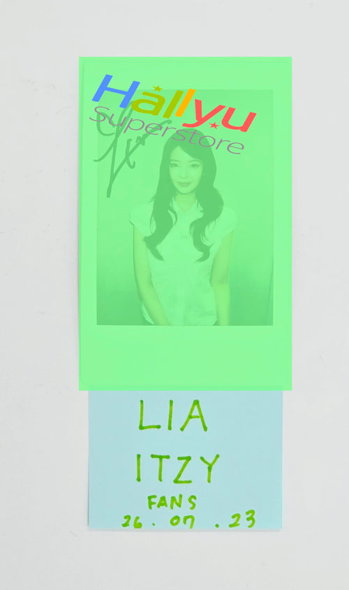 LIA (of ITZY) - Hand Autograhped(Signed) Polaroid [26.07.23]