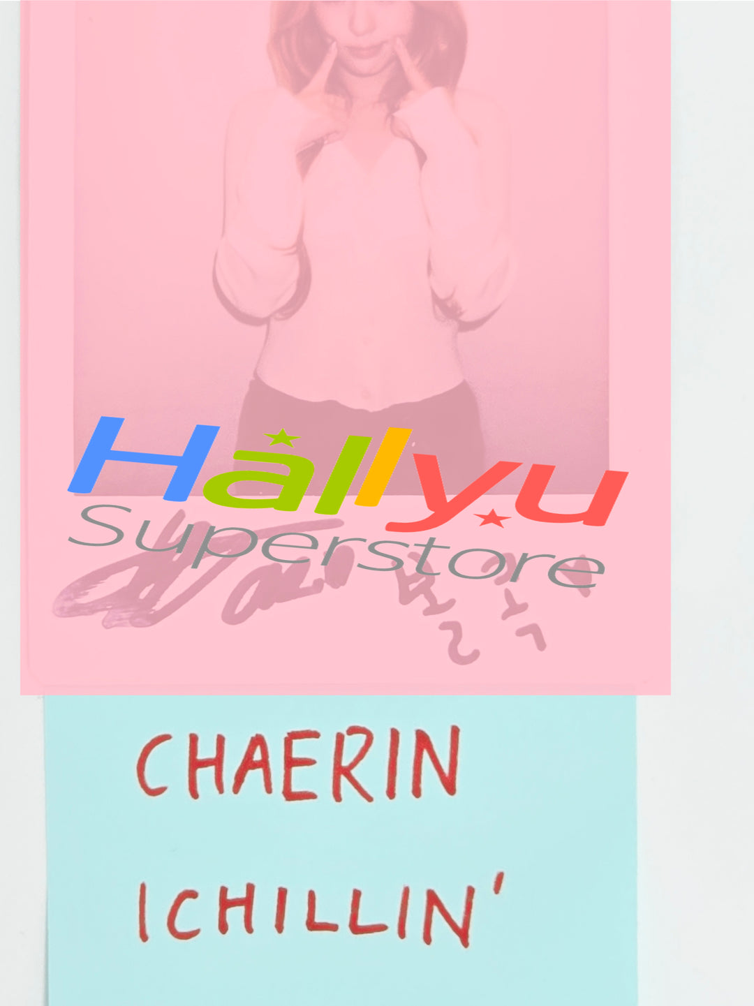 CHAERIN (of ICHILLIN) - Hand Autographed(Signed) Polaroid [26.07.23]