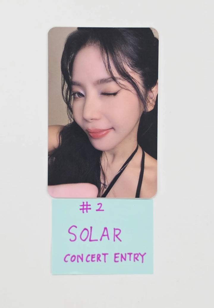 MAMAMOO - Concert Venue Entry Photocard [26.07.23]