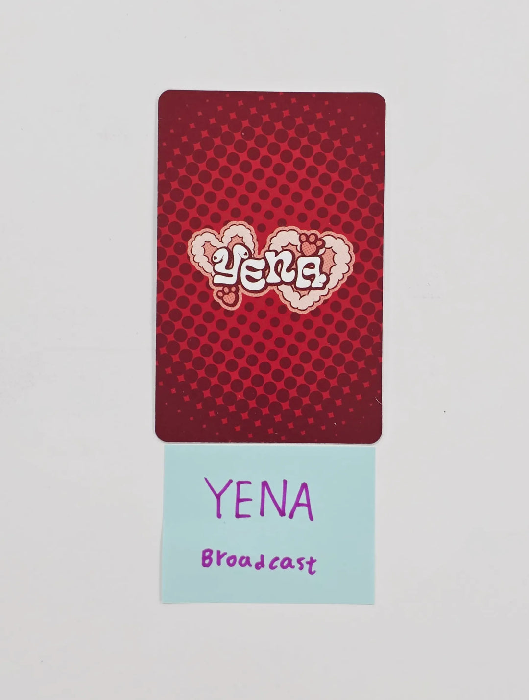 YENA "LOVE CATCHER" - Broadcast Photocard [26.07.23]