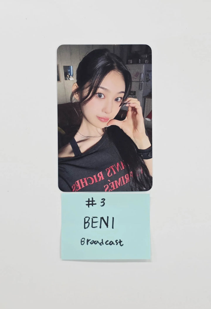 BENI (of Baby DONT Cry) - Broadcast Photocard [26.07.23]