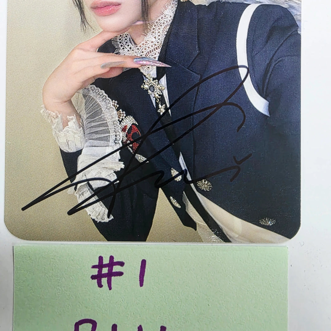RUI (of XLOV) "I,God" - Hand Autographed(Signed) Photocard [26.07.24]