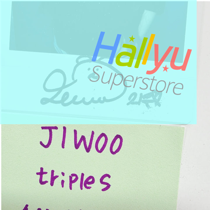 JiWoo (of TripleS) - Hand Autographed(Signed) Polaroid [26.07.24]