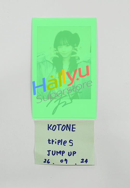 KOTONE (of tripleS) - Hand Autographed(Signed) Polaroid [26.07.24]