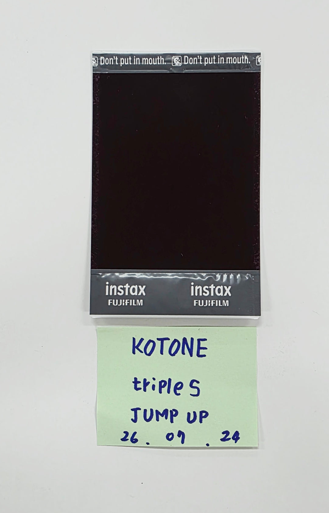 KOTONE (of tripleS) - Hand Autographed(Signed) Polaroid [26.07.24]