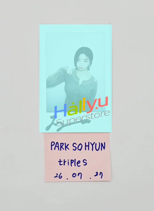 SOHYUN (of TripleS) - Hand Autographed(Signed) Polaroid [26.07.27]