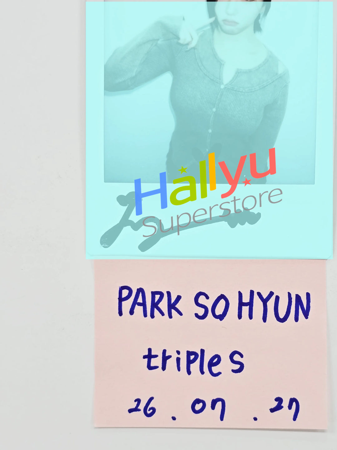 SOHYUN (of TripleS) - Hand Autographed(Signed) Polaroid [26.07.27]