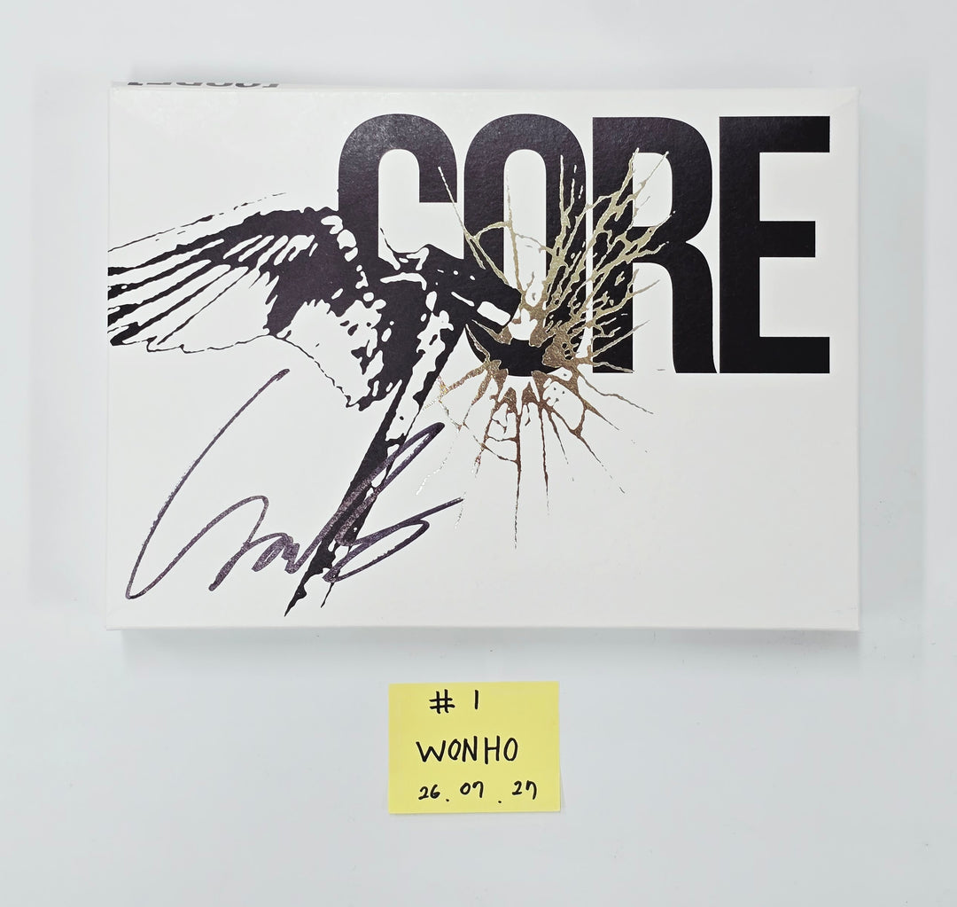 WONHO "CORE" - Hand Autographed(Signed) Promo Album [26.07.27]