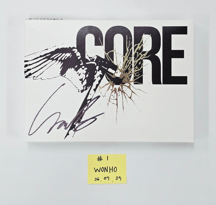 WONHO "CORE" - Hand Autographed(Signed) Promo Album [26.07.27]
